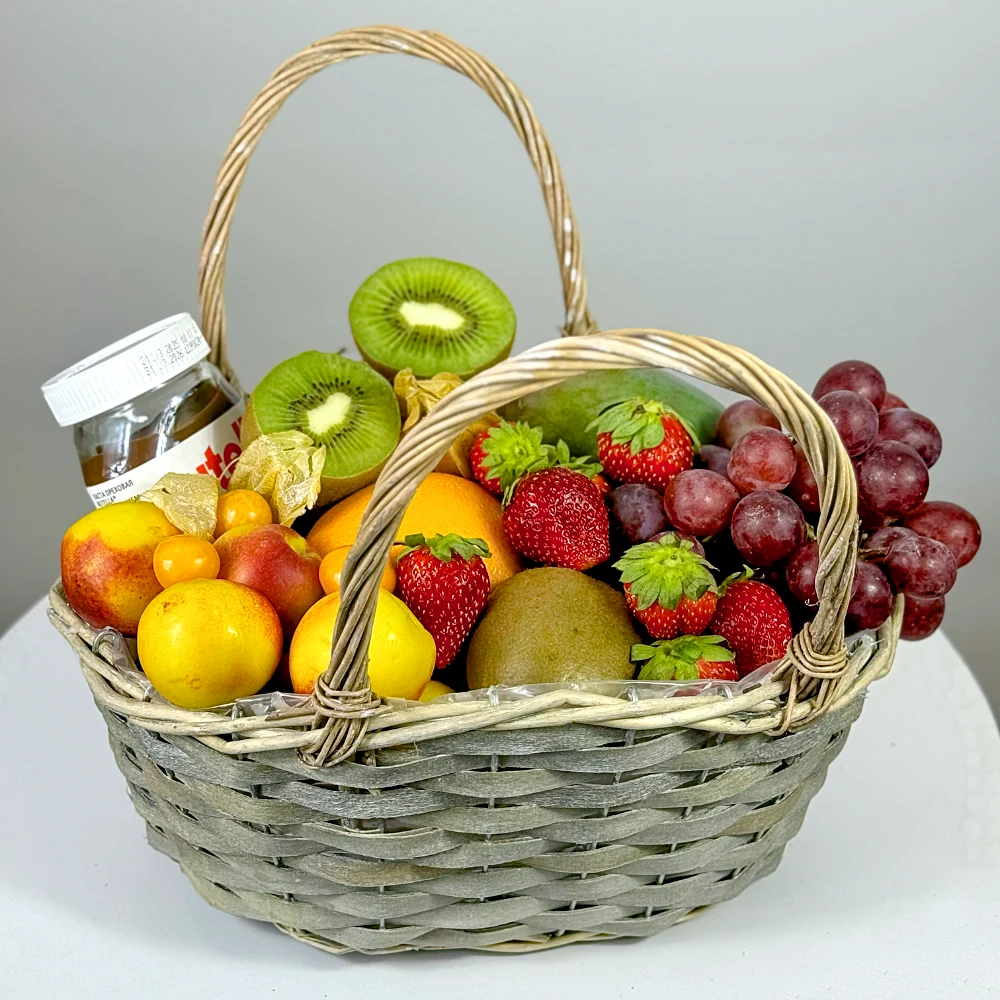 Подарочная корзина с фруктами Вкусовая медитация